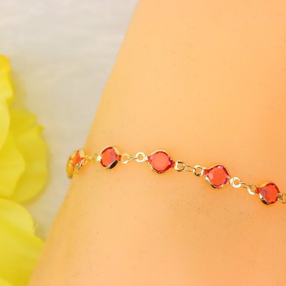 Minimalist Anklet, Sleek & Modern Design, Women’s Fashion, YC110444-A - Picture 2 of 10